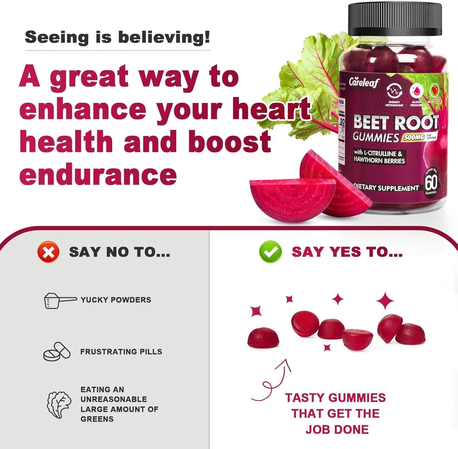 Beet Root Gummies & Collagen Gummies