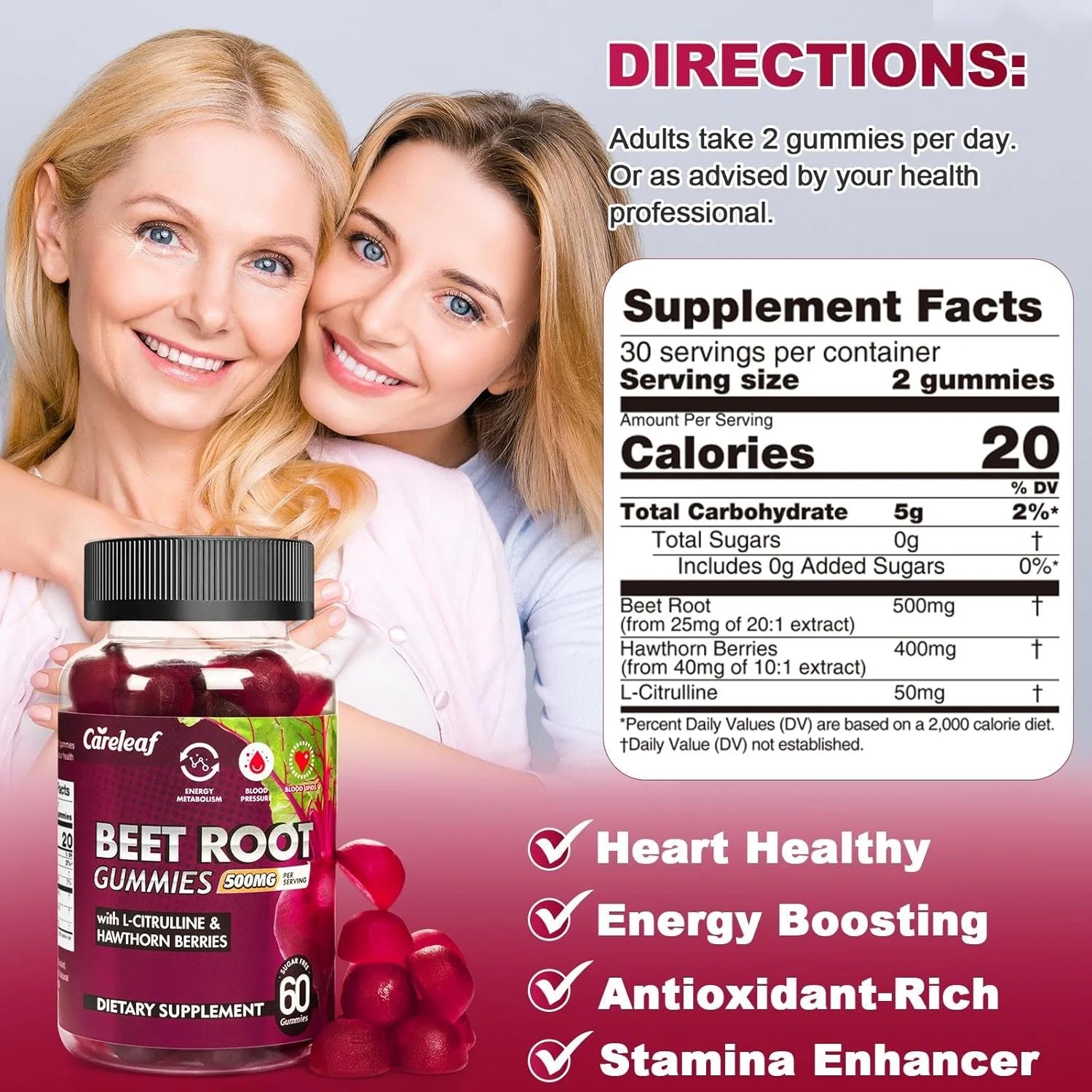 Beet Root Gummies & Collagen Gummies