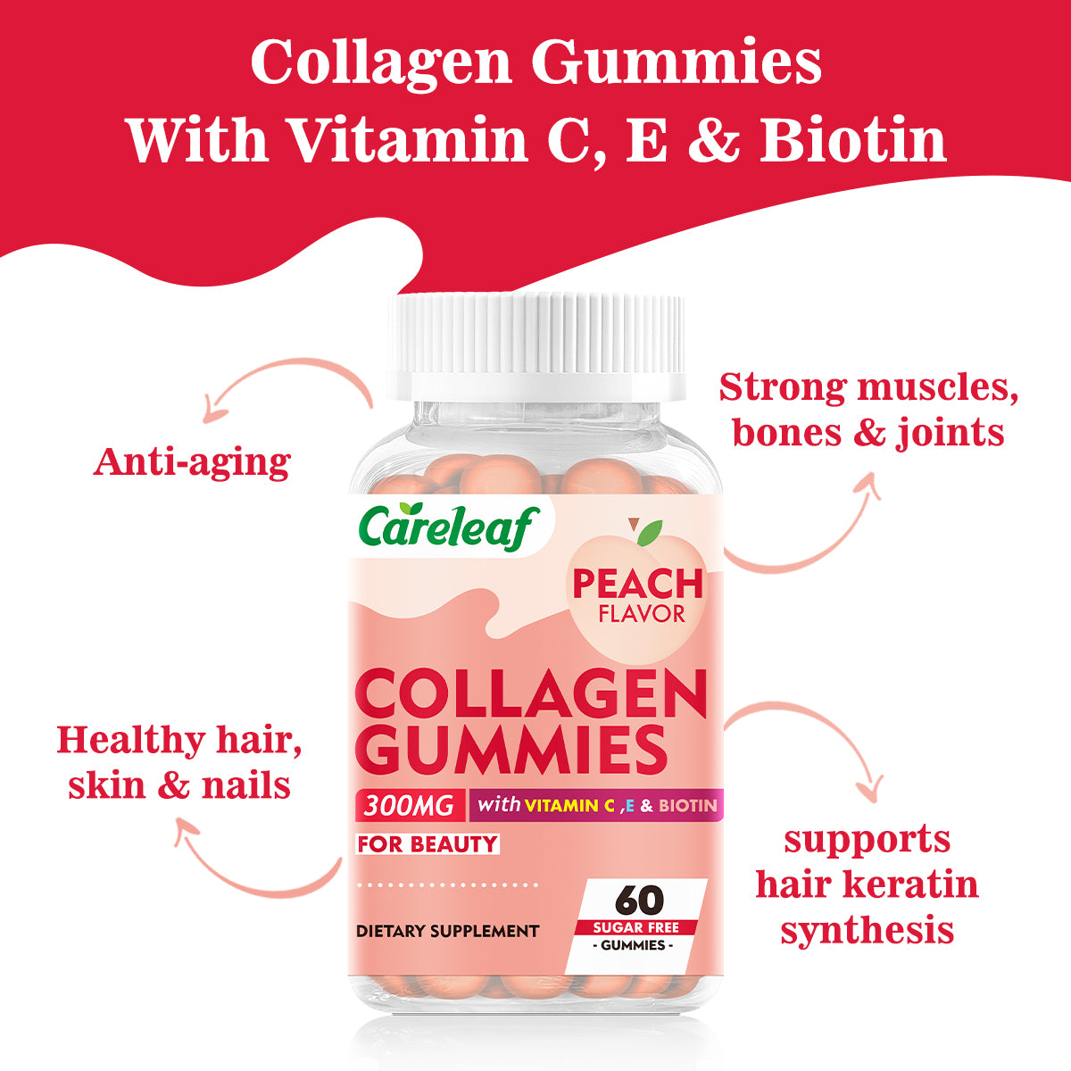 Sugar Free Collagen Gummies